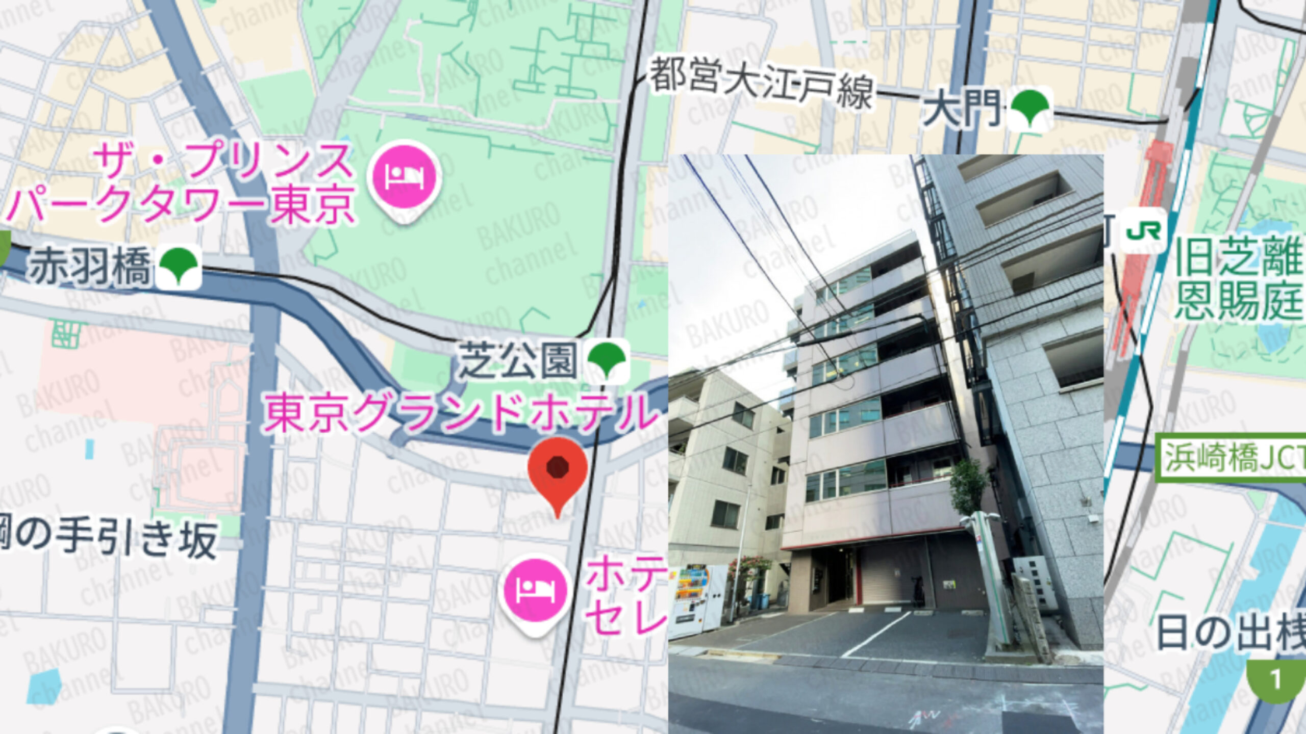 スマホで画像をタップ！という副業を提供している株式会社GIVEの会社所在地地図