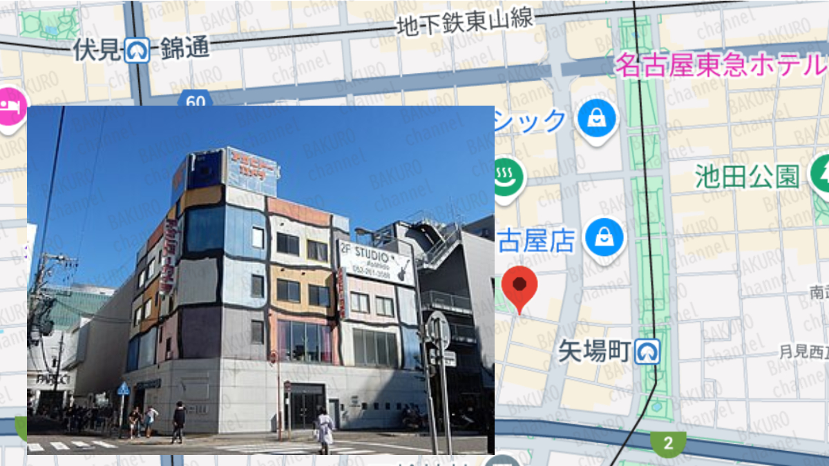 物販コミュニティーCITRUS（シトラス）の所在地地図