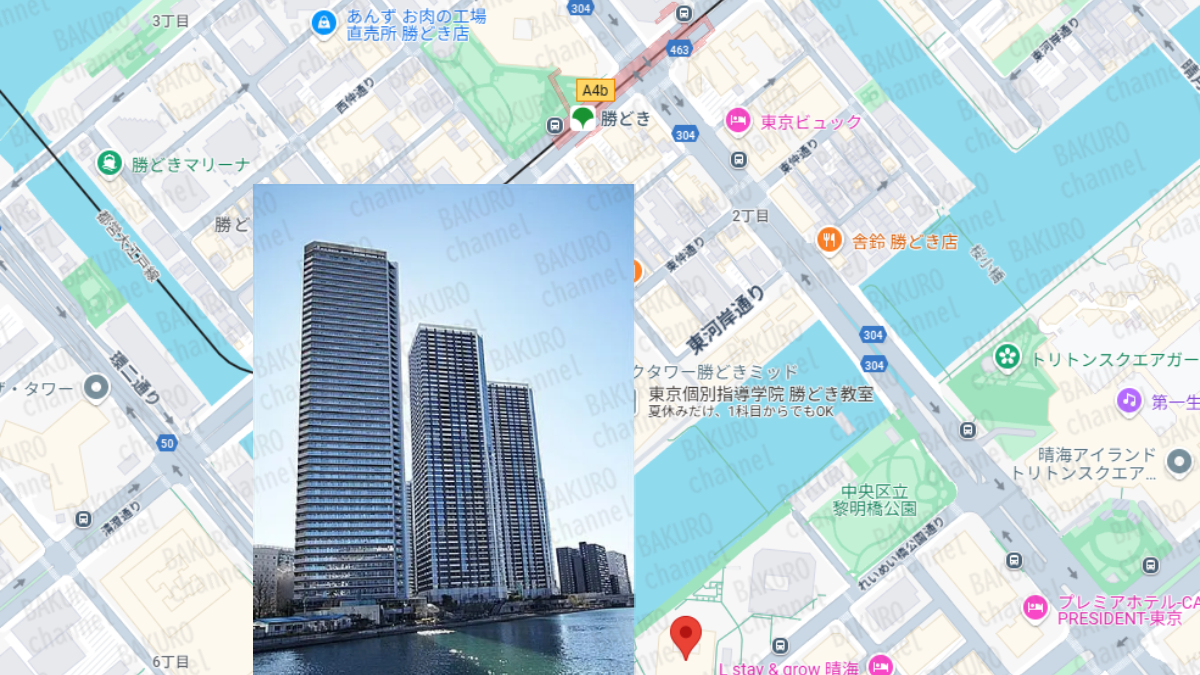 おうちセミナー講師・WINNERS CLUBD（ウィナーズクラブ）を提供する株式会社FRONT INNOVATION（フロントイノベーション）の会社所在地地図