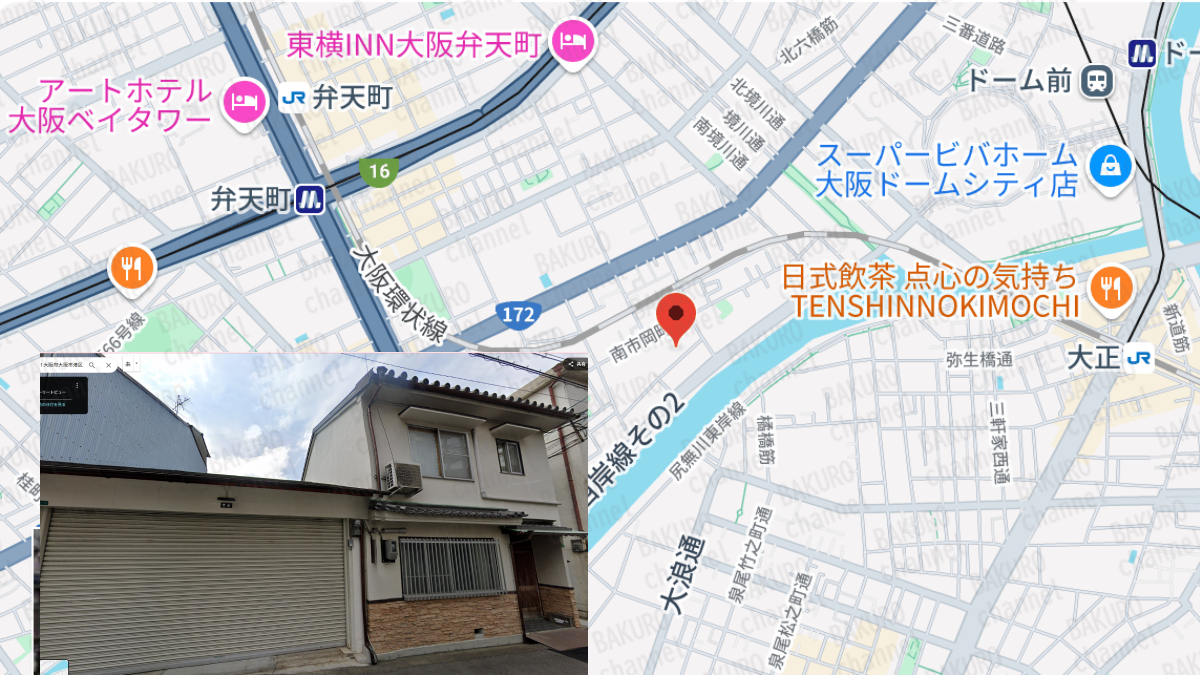 西田あずさのライターズプラスを販売する株式会社ネクストイノベーションの会社所在地地図