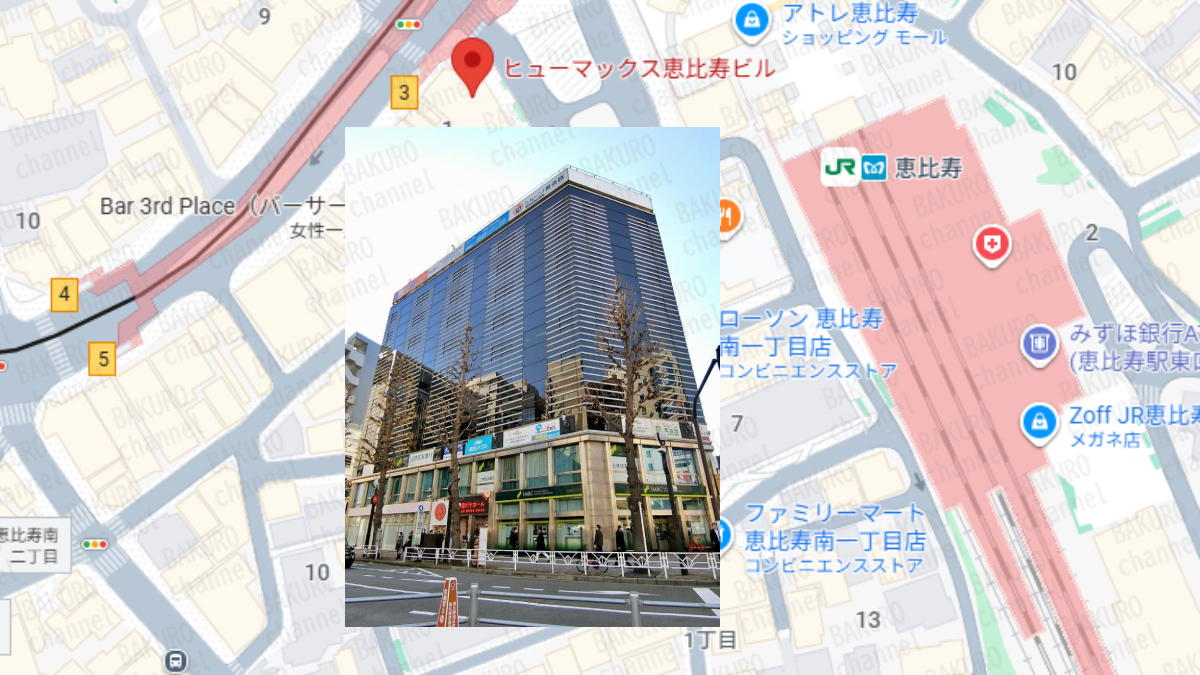 競輪予想サイトSTARを運営するSTAR運営事務局の所在地地図