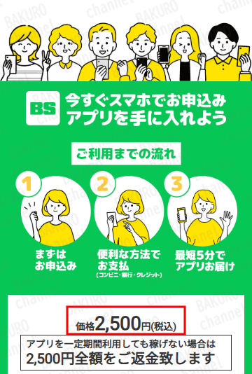 Ubiquitous solution, Ltd.の暗号資産（仮想通貨）FX取引用アプリBriSetの広告