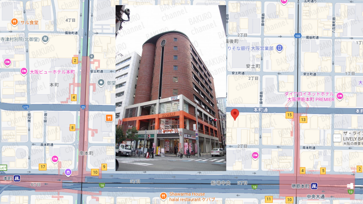 写真や動画にタップするだけ副業を提供している株式会社TFT（笹子竜司）の会社所在地地図