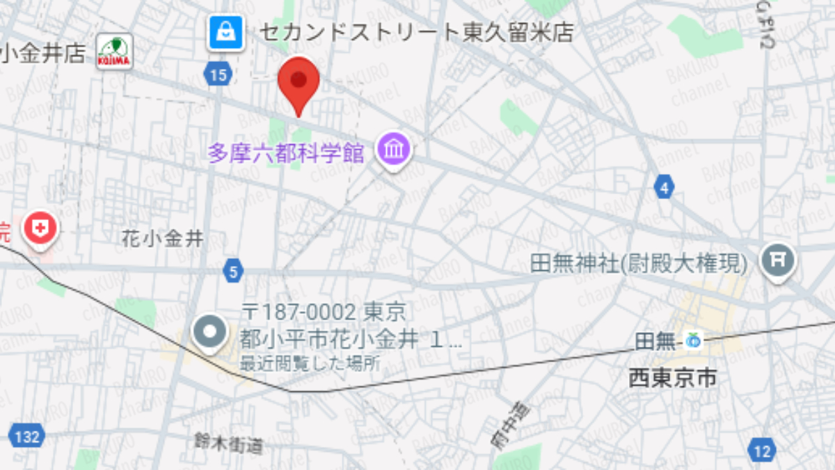 暗号資産（仮想通貨）FX取引用アプリBriSetを販売するUbiquitous solution, Ltd.の会社所在地地図