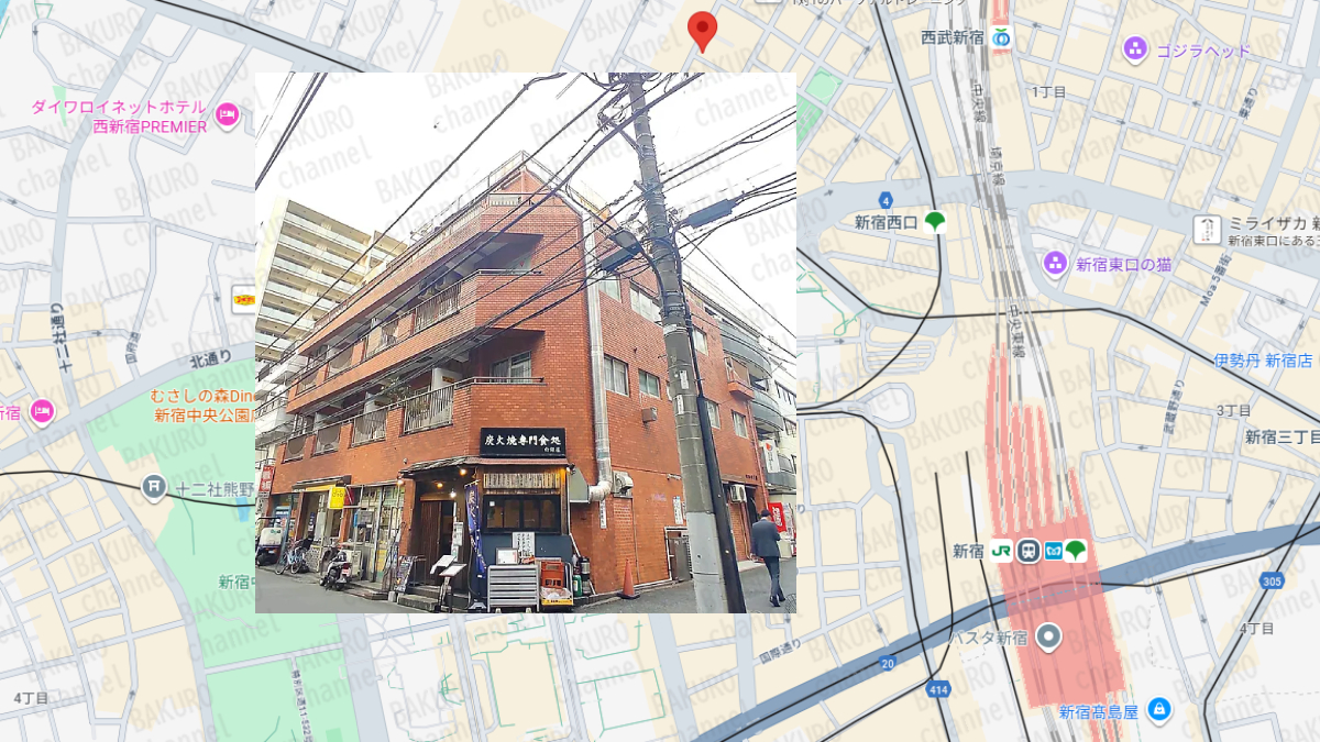 高木嘉夫のセンチュリースタリオン競馬予想サイトを運営する株式会社清愛（セイアイ）の所在地地図