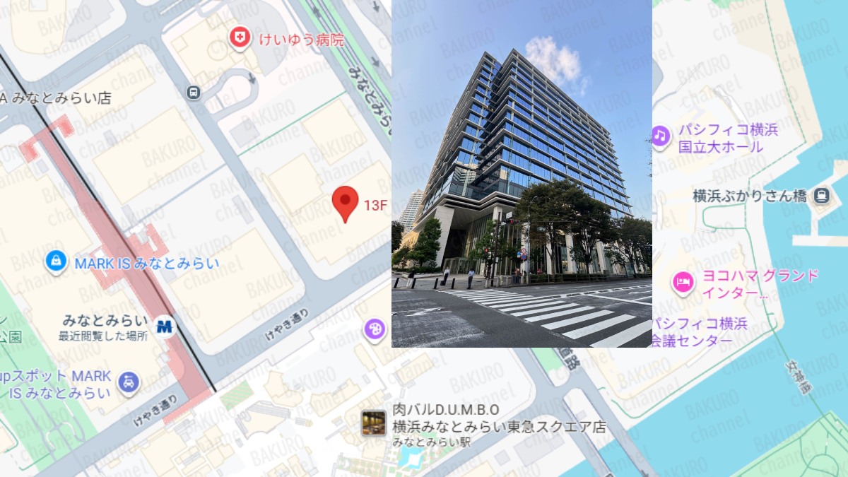 船原徹雄の物販スクールを提供する株式会社物販総合研究所の会社所在地地図