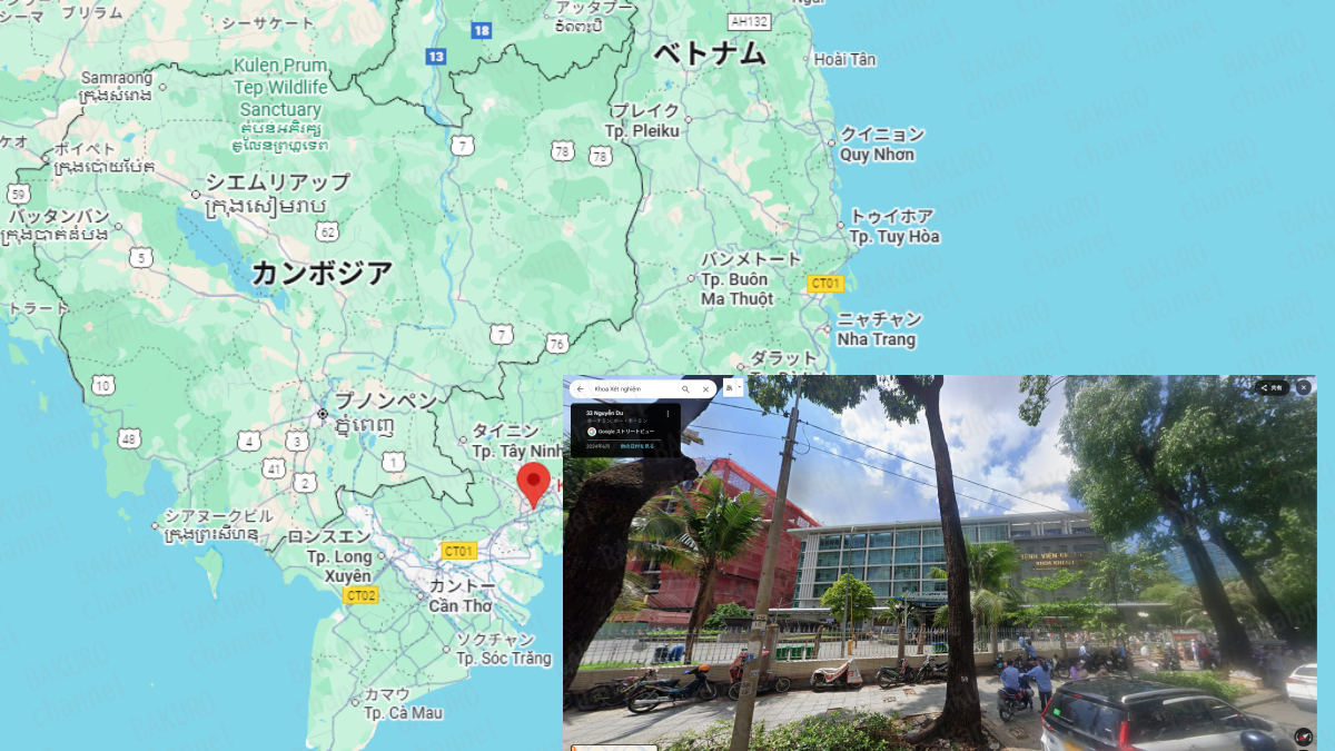 副業紹介サイトを運営するMGB COMPANY（エムジービーカンパニー）の会社所在地地図