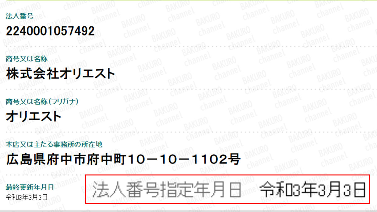 PPCアフィリエイトの達人ワタル（原拓也）のAAPを提供する株式会社オリエストの法人登記情報