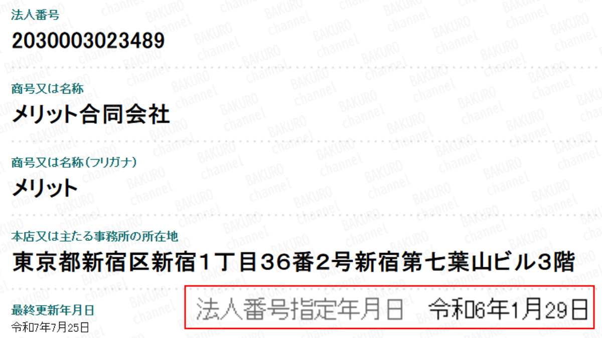 副業スマホワークを提供するメリット合同会社（旧SApayment合同会社）の法人登記情報