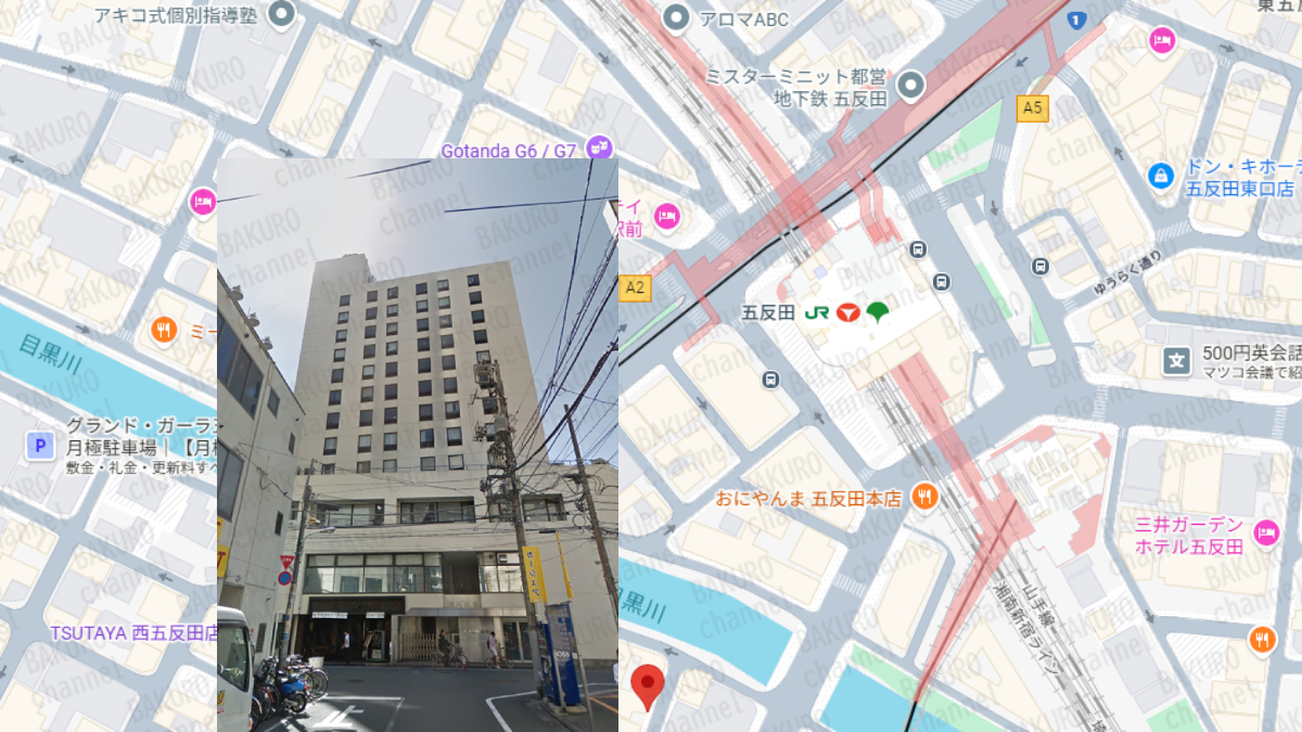 畑岡宏光（はたおかひろみつ）のFinalSurge（ファイナルサージ）を提供する株式会社RIYODA（リヨダ）の会社所在地地図