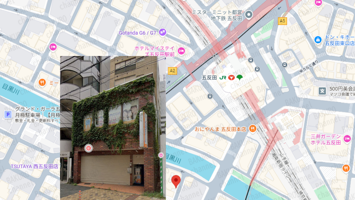 副業紹介サイトくらしプラス診断を提供する株式会社ライフプラスの会社所在地地図