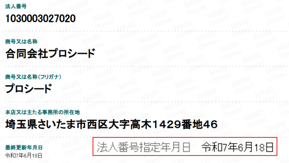 スマホ物販副業CROSSを提供する合同会社プロシード（船橋竜瑛）の法人登記情報