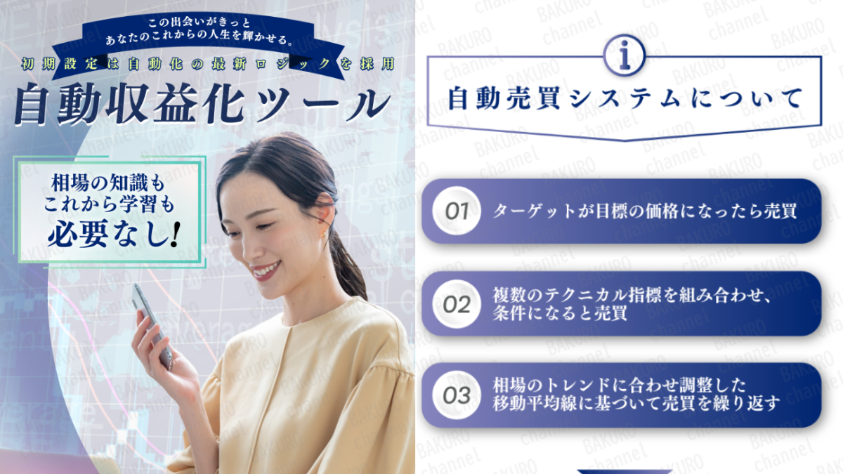 合同会社creation（関根敦史）が提供する副業、FX自動収益化ツールのサポートプランの広告