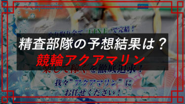 競輪アクアマリンは詐欺？口コミは？楽して稼げるのか潜入調査