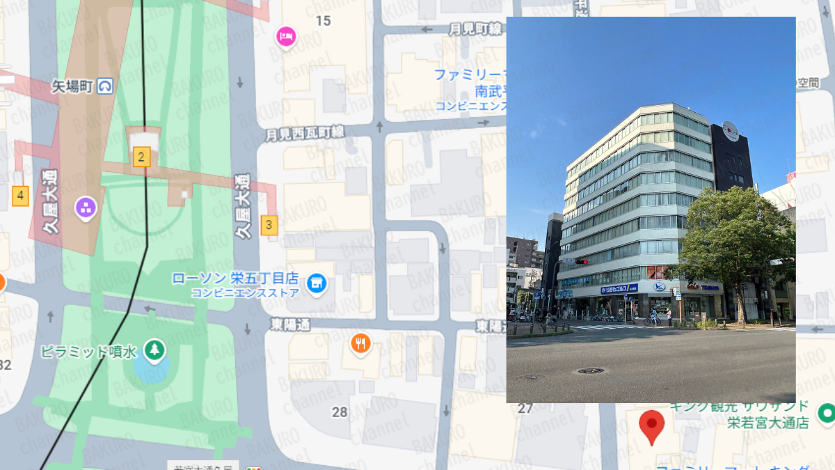 秋田洋徳の自分でできるFX教室を提供する AKTホールディングス株式会社の会社所在地地図