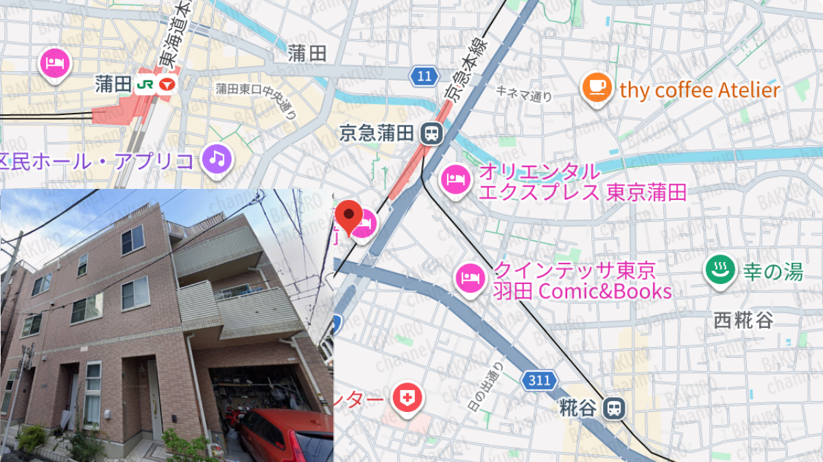 副業、FX自動収益化ツールのサポートプランを提供する合同会社creation（関根敦史）の会社所在地地図