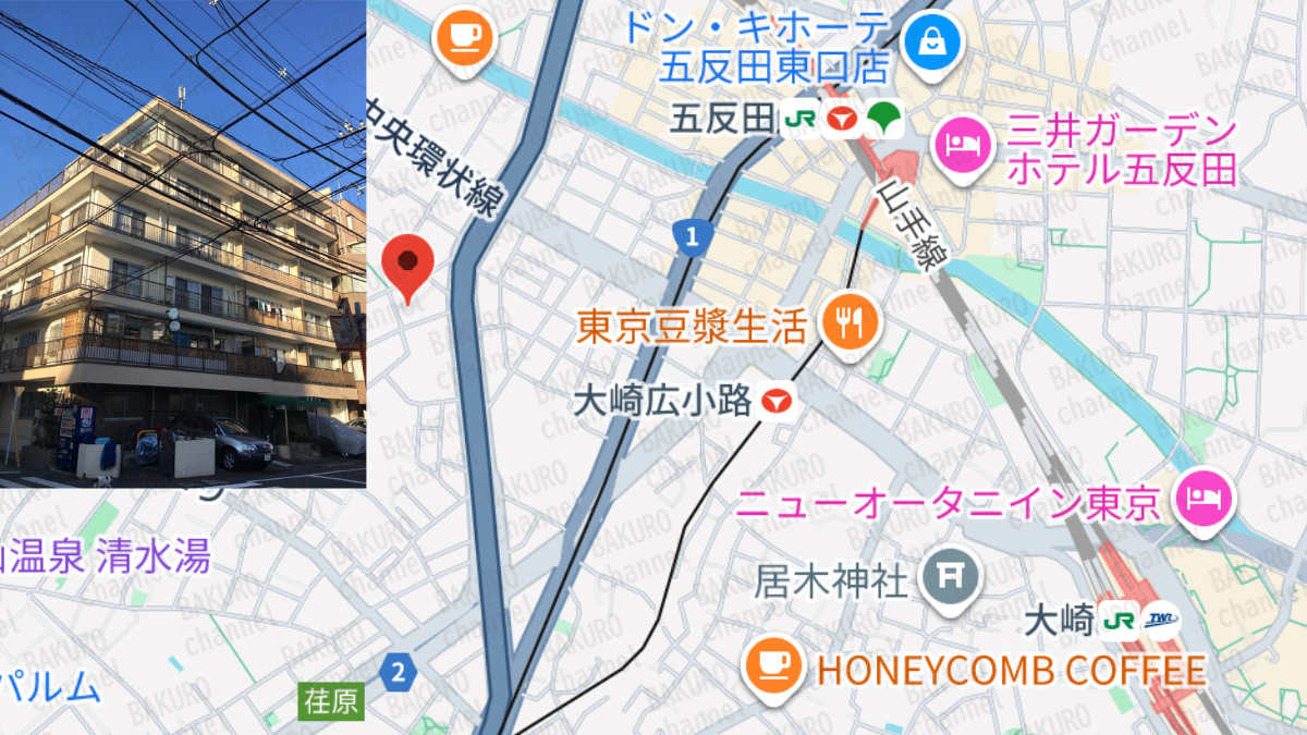 副業、写真や動画にいいねして1日1万円～を提供する株式会社であるの会社所在地地図