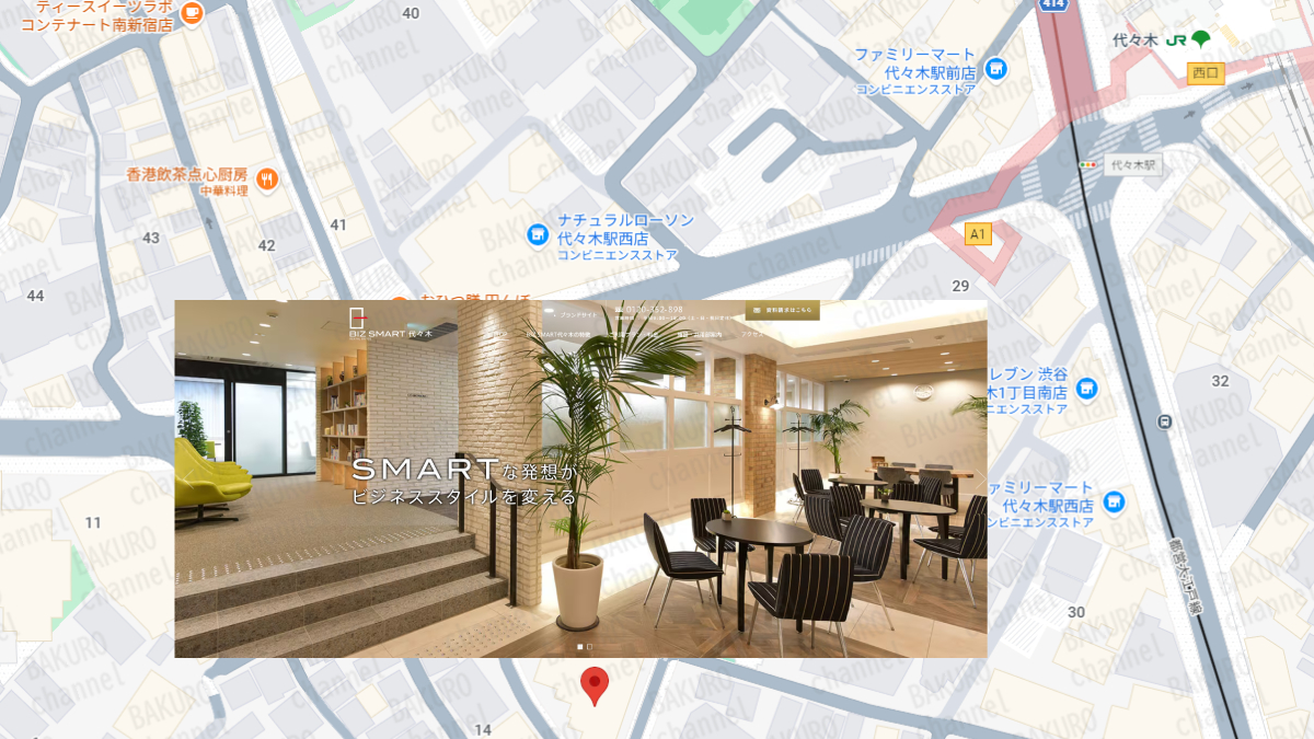 消費者庁から注意喚起を受けた合同会社オアシス（佐藤夏樹）の会社所在地地図