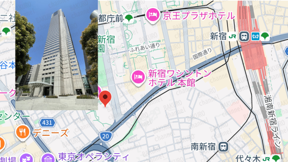 ロト・ナンバーズ宝くじ予想サイトジパングを提供するジパング運営事務局（上田直人）の所在地地図
