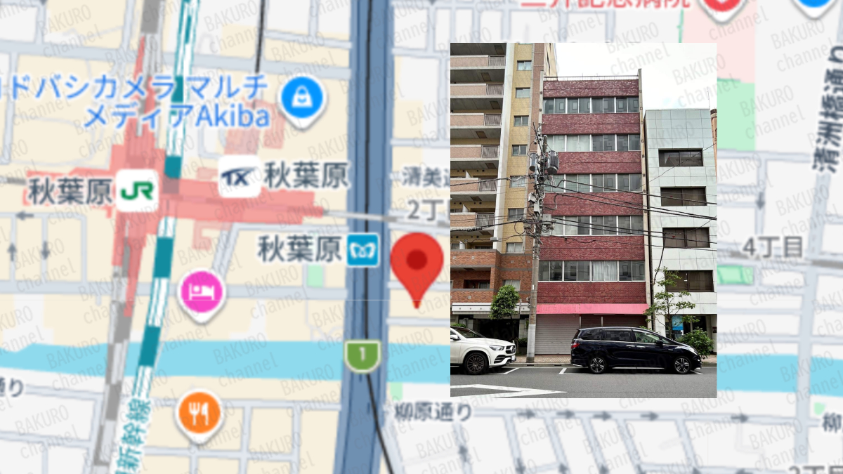 副業紹介サイトを運営する株式会社コンフォート（岡村拓実）の会社所在地地図