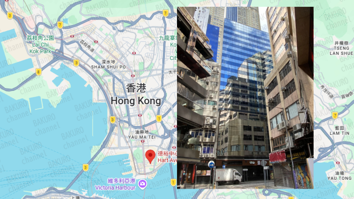 スマホで始める副業生活を提供するVARNEY DIAM LIMITEDの会社所在地地図