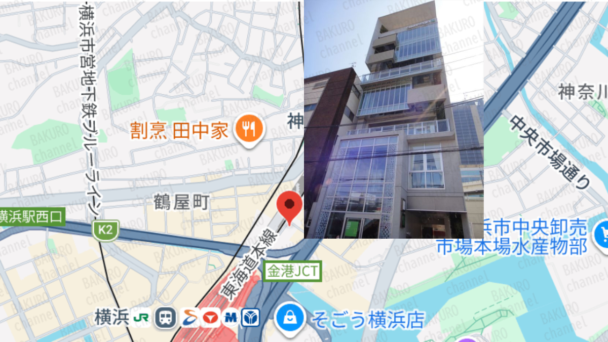 なまがきくんのAI×Xドル箱スターターGPTsセット&コンテンツ販売動画マニュアルを販売する合同会社キバレの会社所在地地図