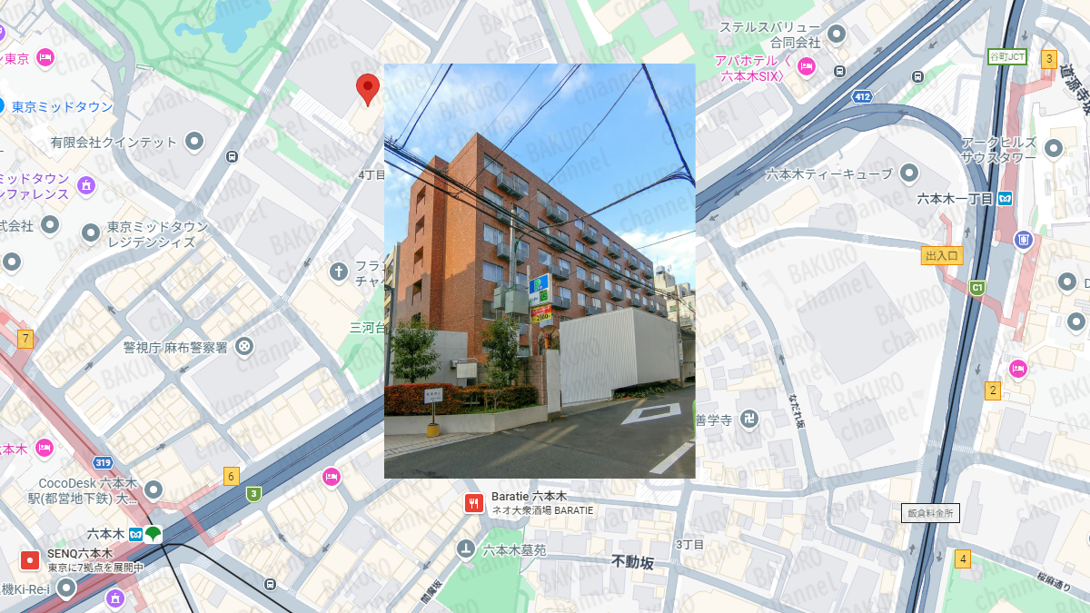 ブログアフィリエイト稼ぐ副業を提供する株式会社with(笠原世吉)の会社所在地地図