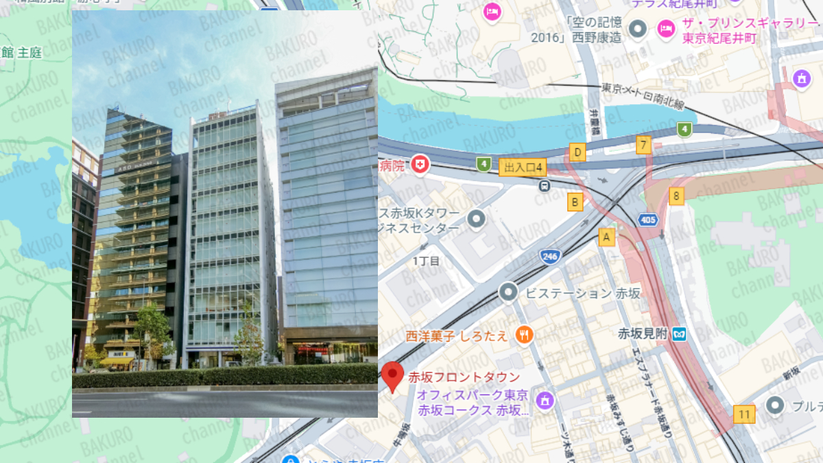 競艇予想サイト競艇スタディを運営する合同会社ゼロワン（藤原悠人）の会社所在地地図