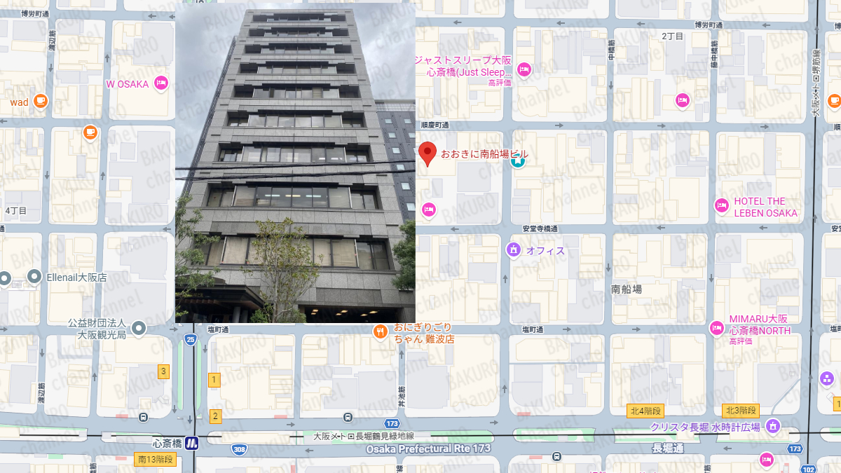 競馬予想ソフトATOMを提供する株式会社sun（五十嵐志穂）の所在地地図
