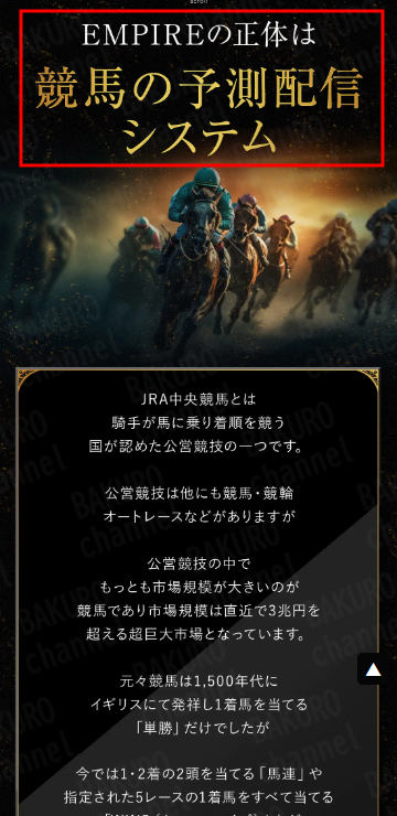 Amasism（エーマスイズム）株式会社の中井耀志のEMPIREの広告