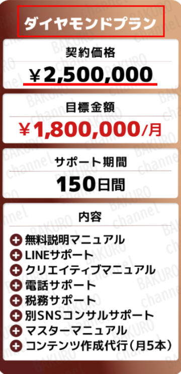合同会社エディットライン（増田雄介）のSNSアフィリエイトのSNS運用のコンサルティングサポートプラン