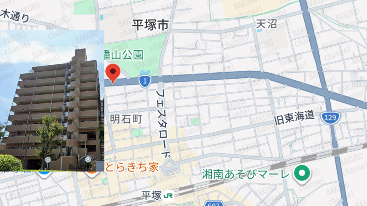 中井耀志（なかいようじ）のEMPIREを提供するAmasism（エーマスイズム）株式会社の会社所在地地図