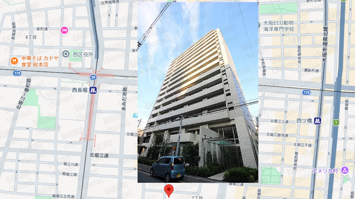 古着販売パートナーを提供している株式会社ARIA（高垣愛生来）の会社所在地地図