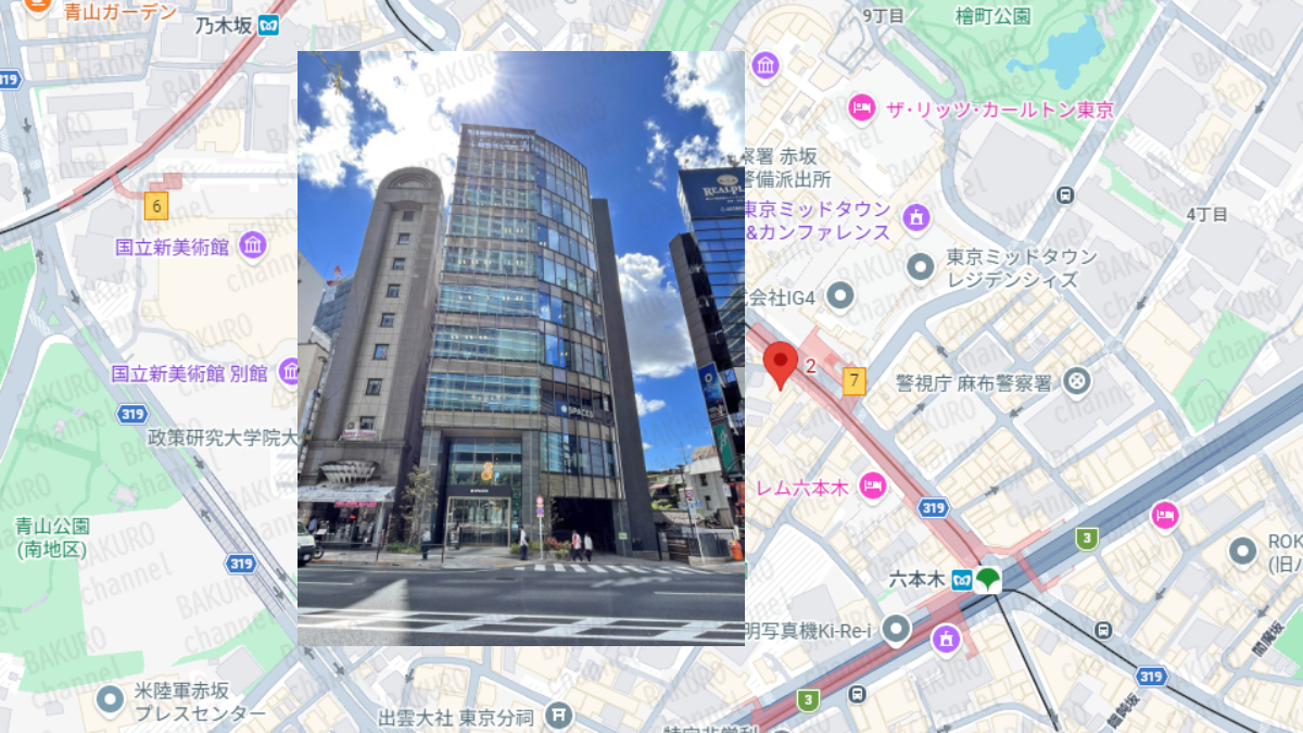 競艇予想サイト競艇SGを運営している競艇SG運営事務局（佐藤浩二）の所在地地図