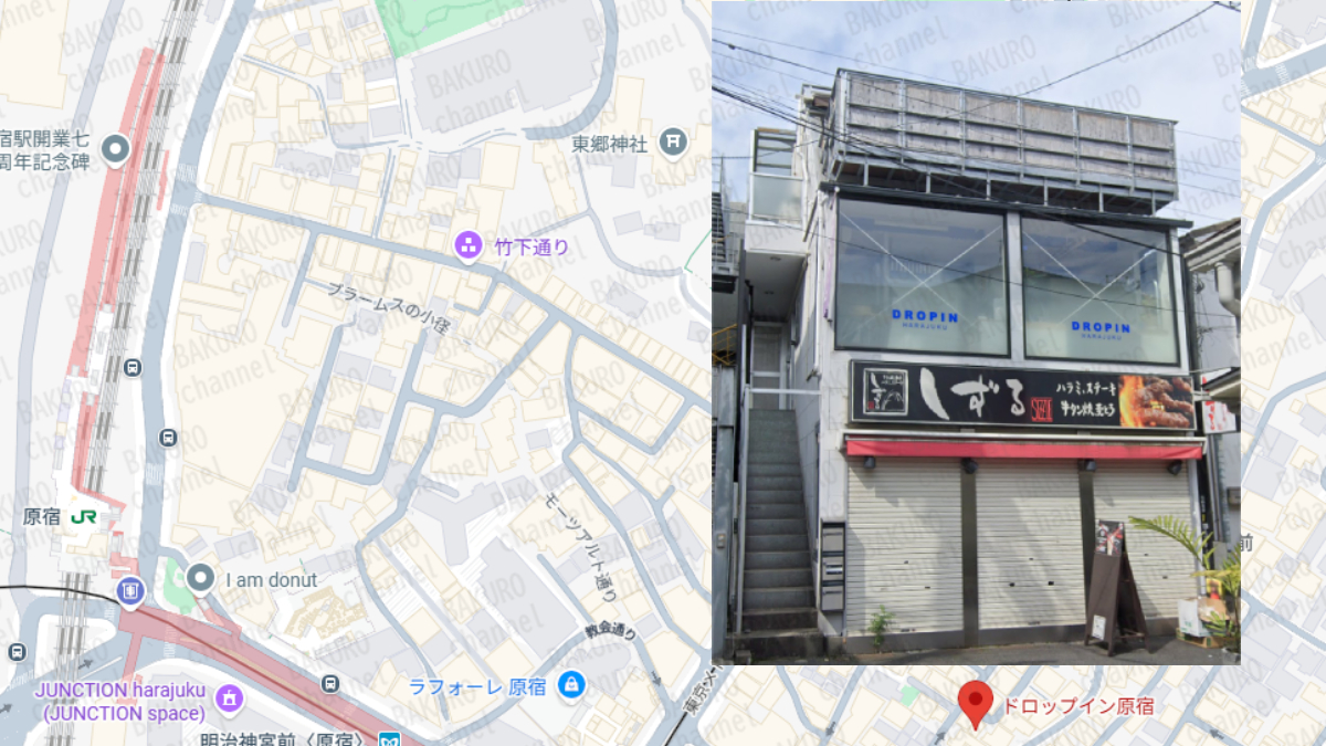 競馬予想サイトTHE CLASSを運営するTHE CLASS運営事務局の所在地地図