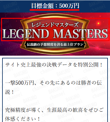 競輪マスターズ運営事務局が運営する競輪予想サイト競輪マスターズのプラン