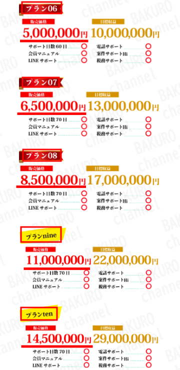 Flash Express(フラッシュエクスプレス)のせどり副業のサポートプラン一覧