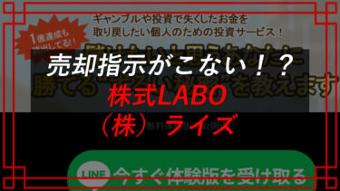 投資詐欺！？株式会社ライズの株投資の実態を暴露！リアルな口コミを大公開