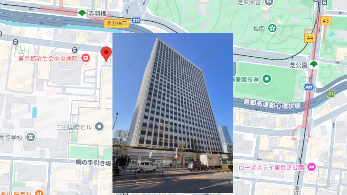 競艇予想サイトボートリッチを運営するBOAT RICH運営事務局の所在地地図