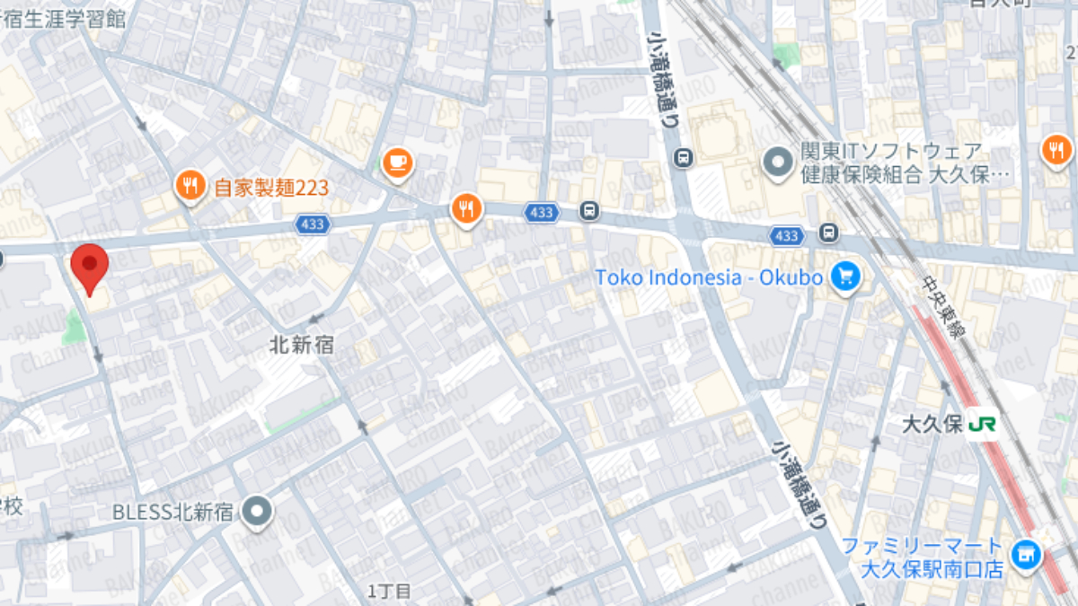 競馬予想サイト荻原義文の万馬券ホースを提供する株式会社ターフの会社所在地地図