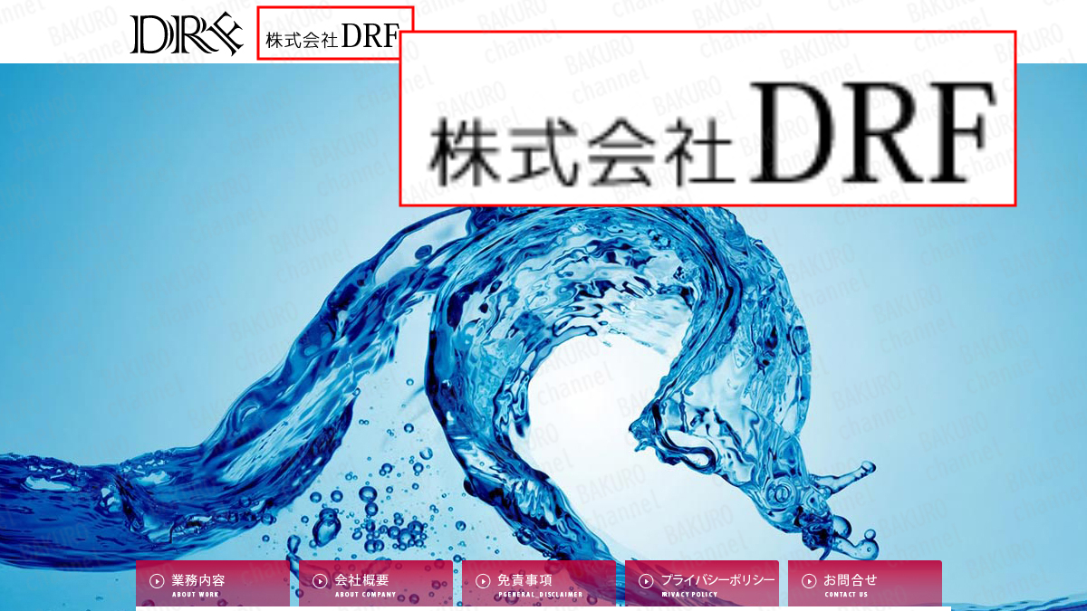 競艇予想サイト皇艇（コウテイ）を運営する株式会社DRF（ディーアールエフ）の会社ホームページ