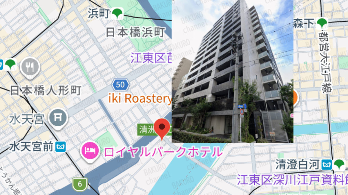 ブログアフィリエイト副業ファイルを提供する株式会社集（シユウ）菰田嶺の会社所在地地図