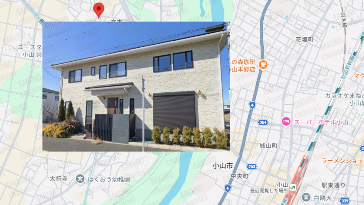 TikTokアフィリエイト副業を提供する合同会社sucria(スクリア)の会社所在地地図