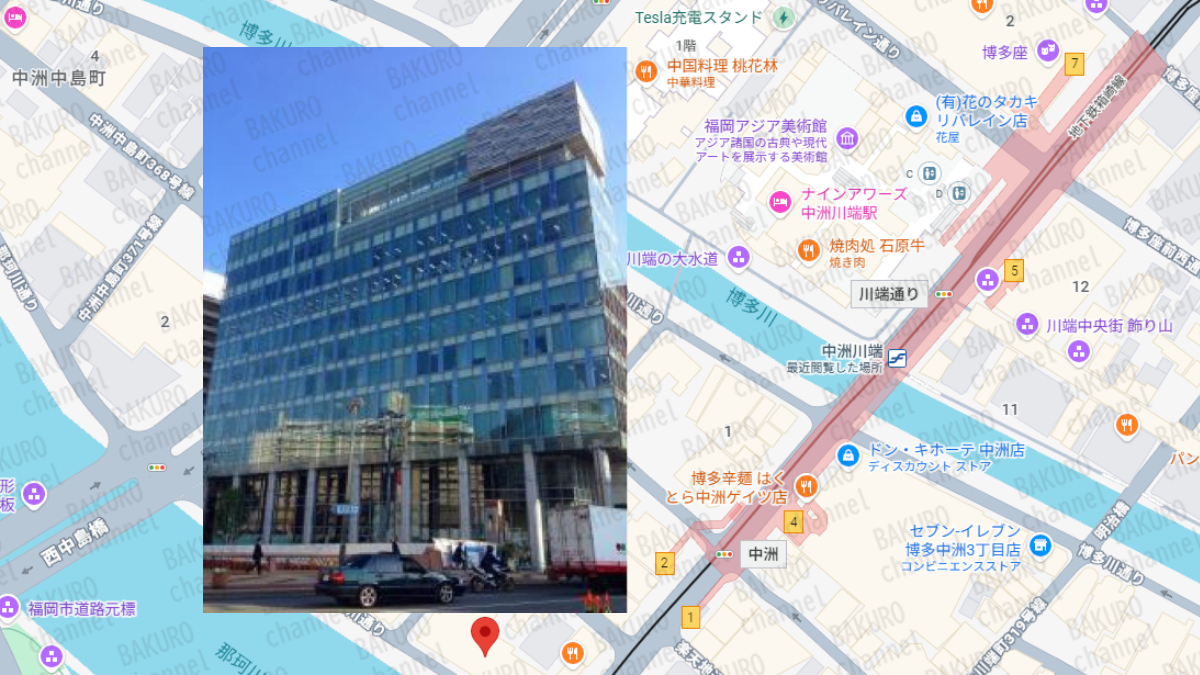 競輪予想サイト競輪スパークを運営する合同会社HALの所在地地図