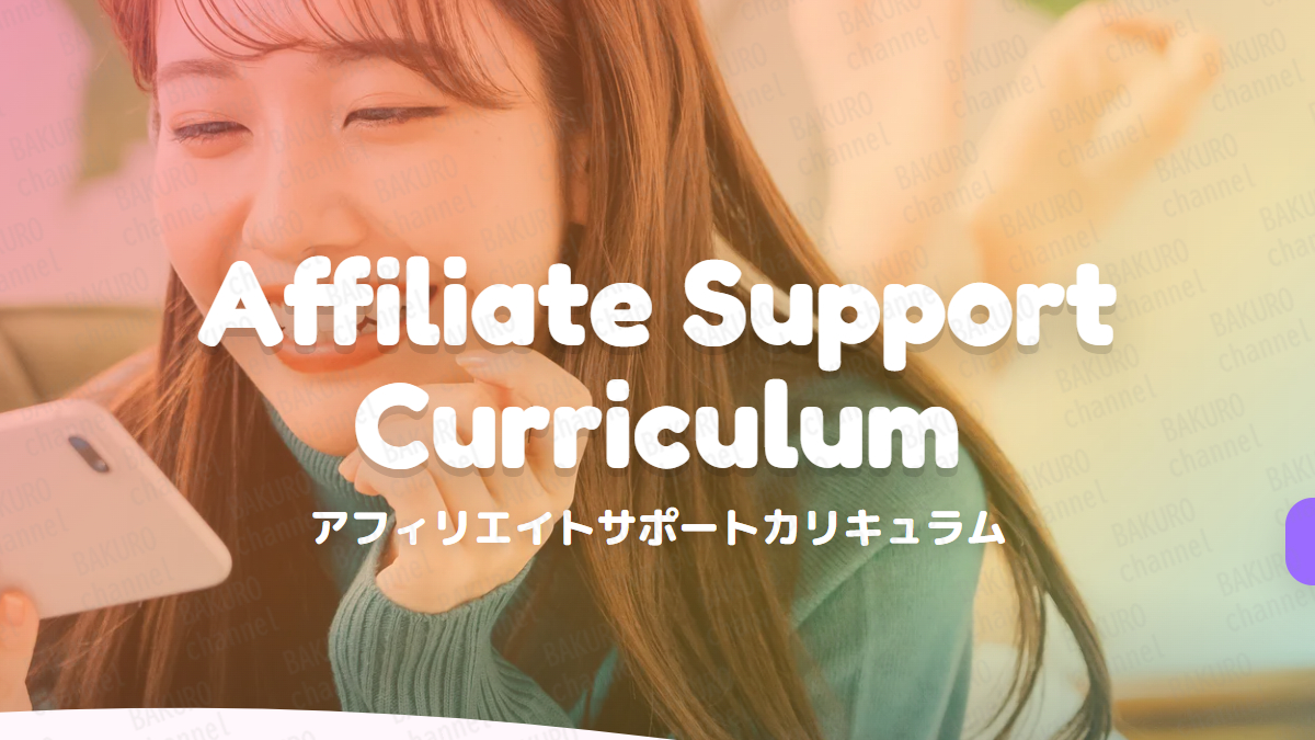合同会社Allure(アリュー)が提供する運営サポート(SNSコンサルティングサポート)、アフィリエイトサポートカリキュラム