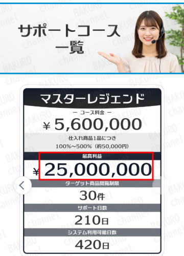 株式会社DAIS＆Co（ダイスアンドコー）の物販副業Price checkerのサポートプラン