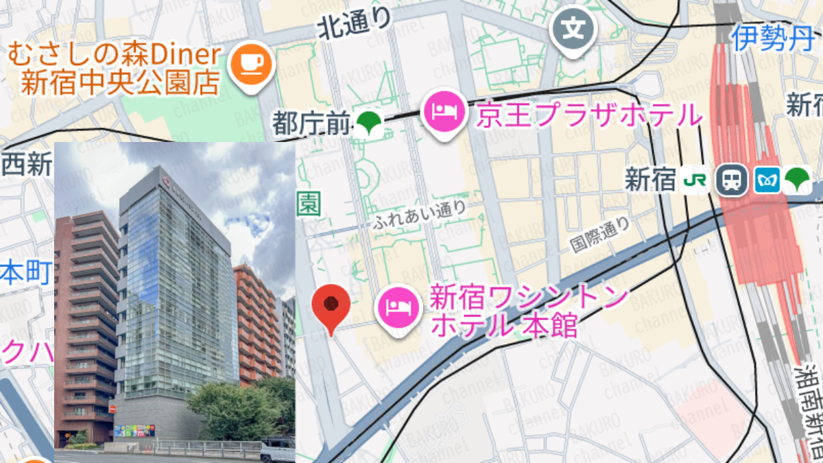 競馬予想サイト、ホーステックを提供するホーステック運営事務局の所在地地図