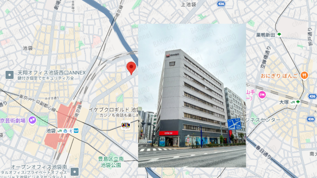 FX自動売買システムを販売している合同会社difference（旧合同会社求）の所在地地図